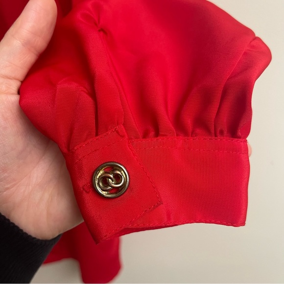 Worthington Vintage Red Blouse - Picture 8 of 14